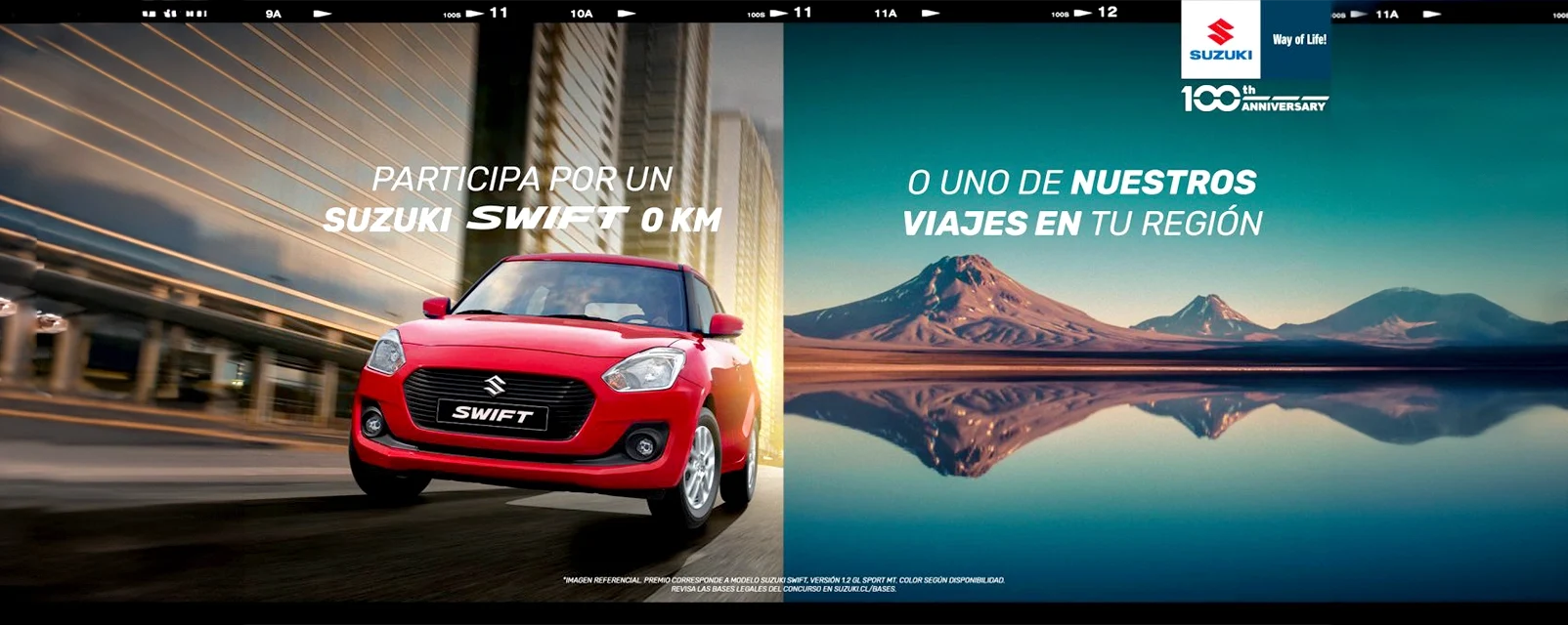 SUZUKI 100 AÑOS JUNTOS: PREMIA LOS VIAJES E HISTORIAS DE SUS PROTAGONISTAS