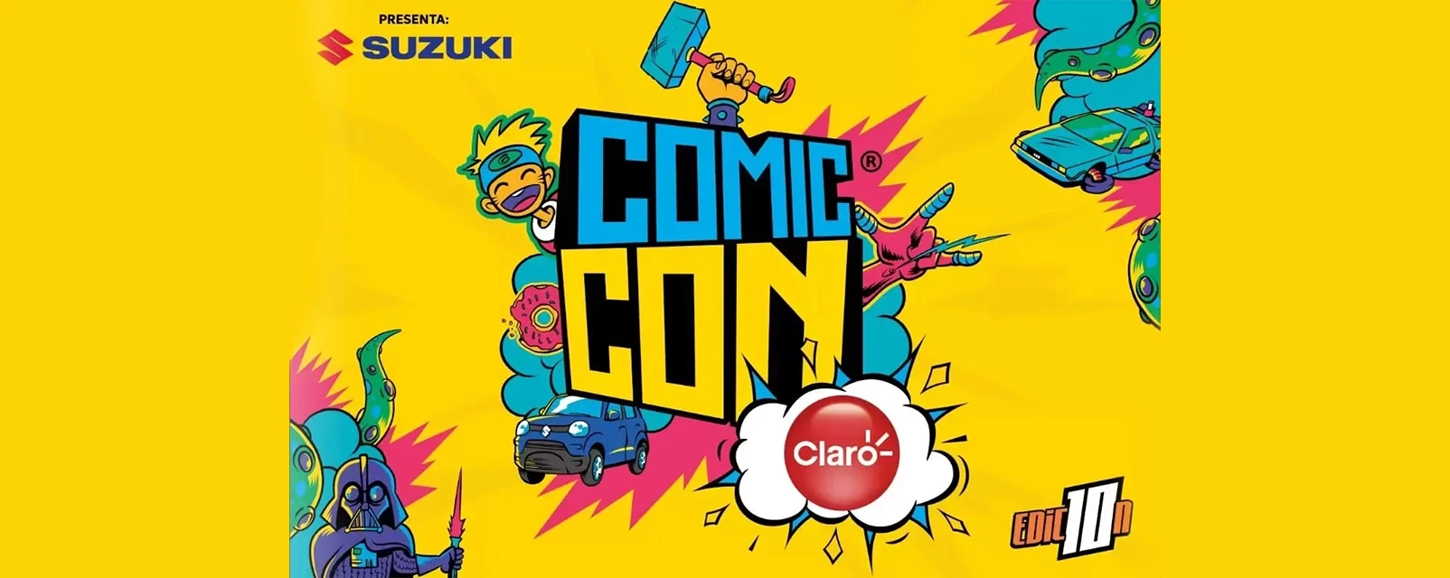 SUZUKI S-PRESSO ES EL NUEVO AUTO OFICIAL DE COMIC CON